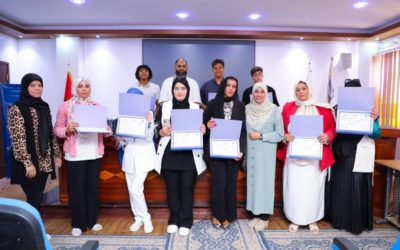 مركز البحوث والاستشارات يختتم دورة تدريبية مهمة بالتعاون مع مركز المعلومات والتوثيق