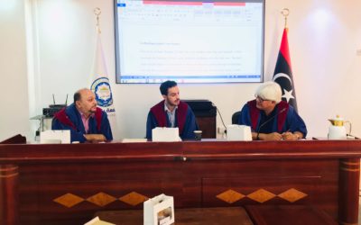 إجازة رسالة ماجستير حول توصيف نظام الخزانات الجوفية بحقل آبار مياه تازربو
