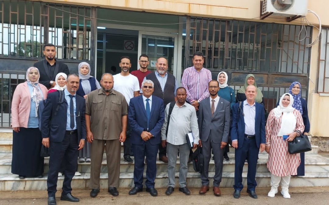 The visit of the Libyan Advanced Center for Chemical Analysis to The University of Benghazi